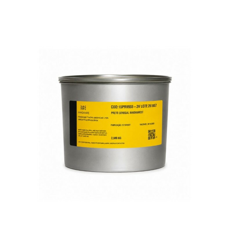 Tinta Offset Preto Senegal – Innovawest® – Lata a Vácuo 2,5kg Tinta Offset Preto Senegal – Innovawest® – Lata a Vácuo 2,5kg