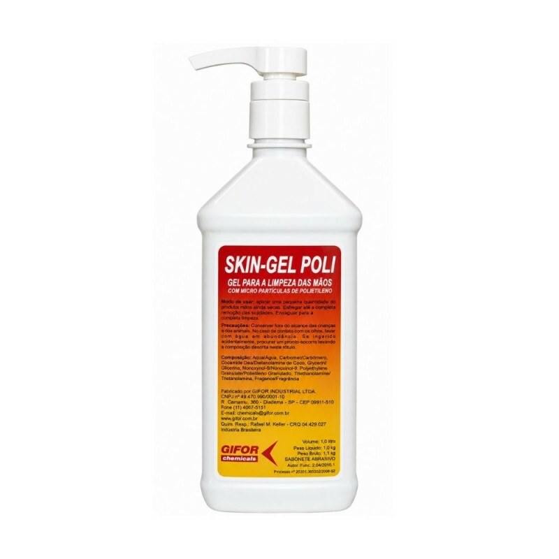 Skin Gel Poli para Limpeza das Mãos – Pote 1kg Skin Gel Poli para Limpeza das Mãos – Pote 1kg