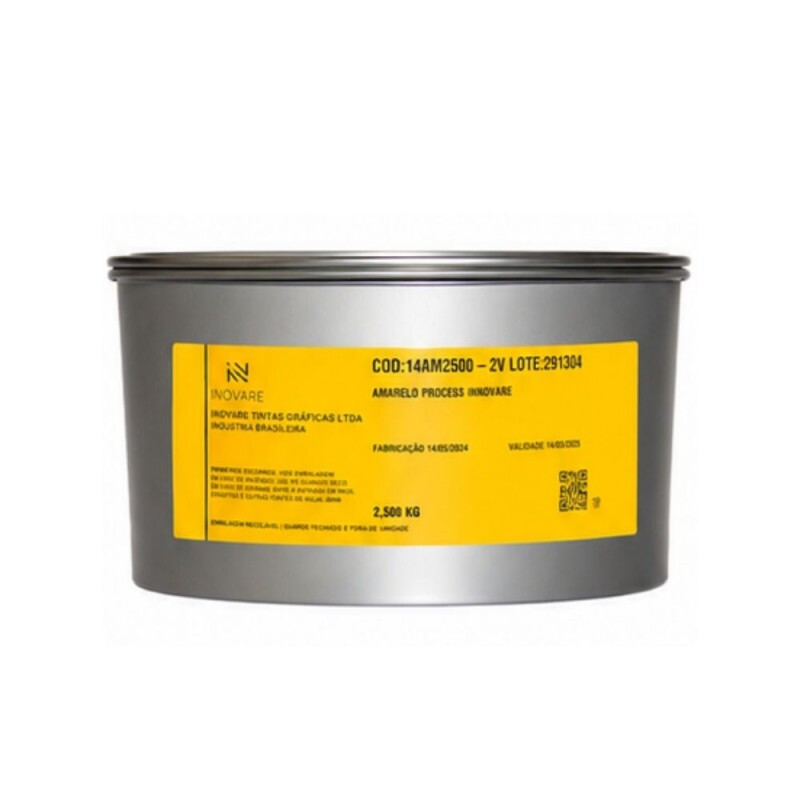 Tinta Offset Amarelo – Process Innovabio® – Lata a Vácuo 2,5kg Tinta Offset Amarelo – Process Innovabio® – Lata a Vácuo 2,5kg