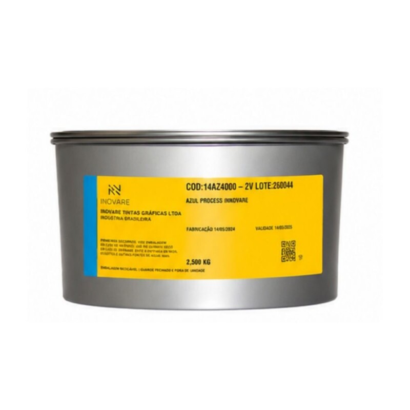 Tinta Offset Azul – Process Innovabio® – Lata a Vácuo 2,5kg Tinta Offset Azul – Process Innovabio® – Lata a Vácuo 2,5kg