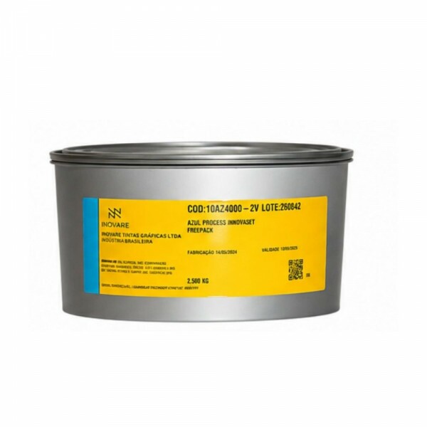 Tinta Offset Azul – Process Intense Freepack® – Lata a Vácuo 2,5kg Tinta Offset Azul – Process Intense Freepack® – Lata a Vácuo 2,5kg