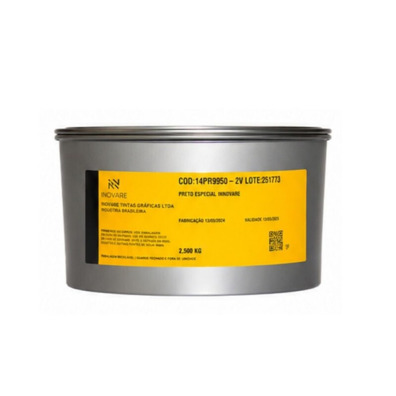 Tinta Offset Preto Senegal – Innovabio® – Lata a Vácuo 2,5kg Tinta Offset Preto Senegal – Innovabio® – Lata a Vácuo 2,5kg