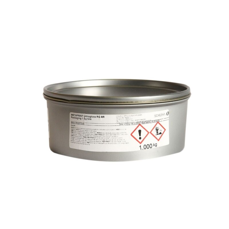 Tinta Ouro Rico Pálido Metaprint® Lithogloss 136374A – Lata a Vácuo 1kg Tinta Ouro Rico Pálido Metaprint® Lithogloss 136374A – Lata a Vácuo 1kg